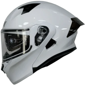 Casco moto abatible ICH 3120 visor polarizado.
