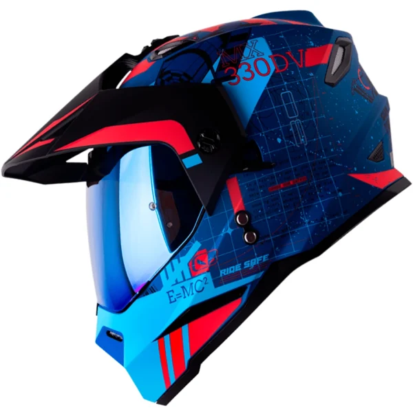 Casco multipropósito HRO MX-330SR Azul