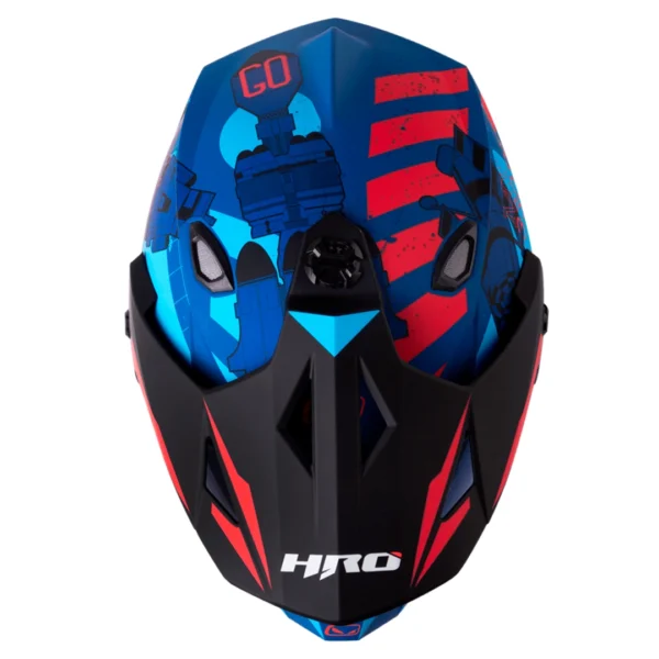 Casco multipropósito HRO MX-330SR Azul
