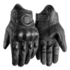 Guantes de Moto Cuero Perforado Touch ORZ