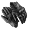 Guantes de Moto Cuero Perforado Touch ORZ