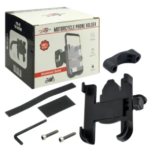 Porta celuar Metálico para Moto Rotación 360