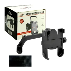 Porta celular de moto con brazo metalico para espejo