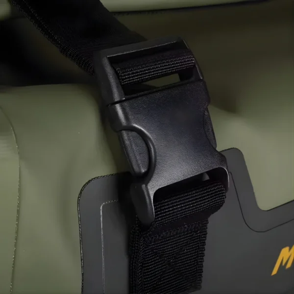 Alforjas Laterales Moto 30L Impermeables Verde Militar