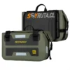 Alforjas Laterales Moto 30L Impermeables Verde Militar