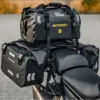 compressed_Alforjas Laterales Moto Waterproof 30L MTW SOYRUTA (4) Pack Alforjas moto Impermeables 30L + Bolso Trasero 40L Moto | Kit Viaje 100L Negro