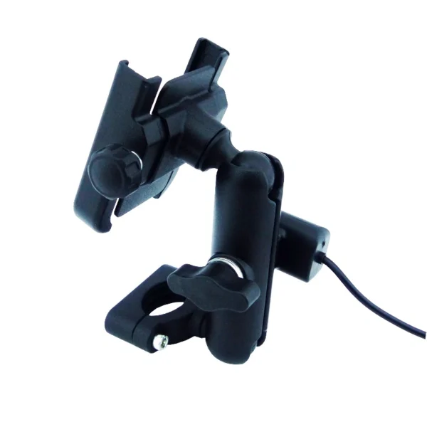 Porta celular para Manubrio con USB de Carga