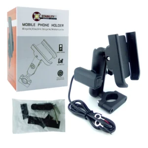 Porta celular para Manubrio con USB de Carga