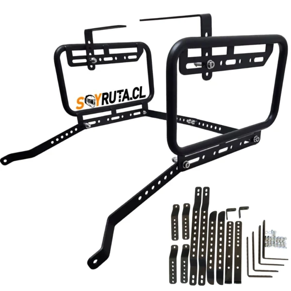 Soporte anclajes lateral de moto para Alforjas universal
