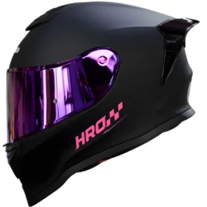 Casco Moto Integral HRO 506 Negro FC Certificado DOT