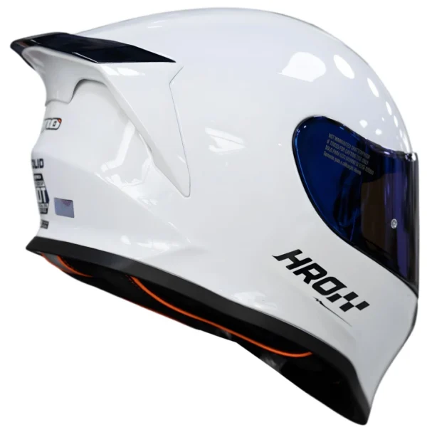 Casco Moto Integral HRO Blanco DOT