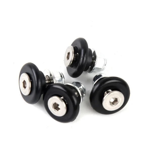 Topes Plásticos para Base de Top Case (4 Unidades)  tipo T