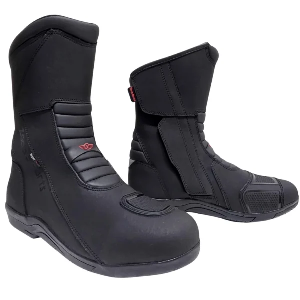 Botas de Moto Touring resistentes al agua lisas SRuta