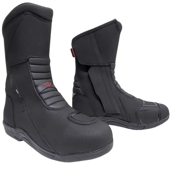 Botas de Moto Touring resistentes al agua lisas SRuta