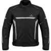 Chaqueta de Moto Cordura Negra ZQR (1) Chaqueta de Moto Cordura Negra ZQR