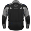 Chaqueta de moto AZGRI Negro Gris