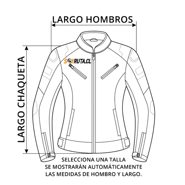 LARGO CHAQUETAS MUJER SOYRUTA (1) Chaqueta de Moto Mujer Air Flow Camuflaje Rosa Negra