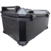 Maleta de moto Top case 65 litros Aluminio 2mm NEGRO desmontable SRF