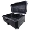 Maleta de moto Top case 65 litros Aluminio 2mm NEGRO desmontable SRF