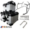 Maletas laterales aluminio BMW 12001250 SOYRUTA (13) PACK Maletas laterales 88L + Top case 45L + Anclajes aluminio BMW 1200/1250 Gris
