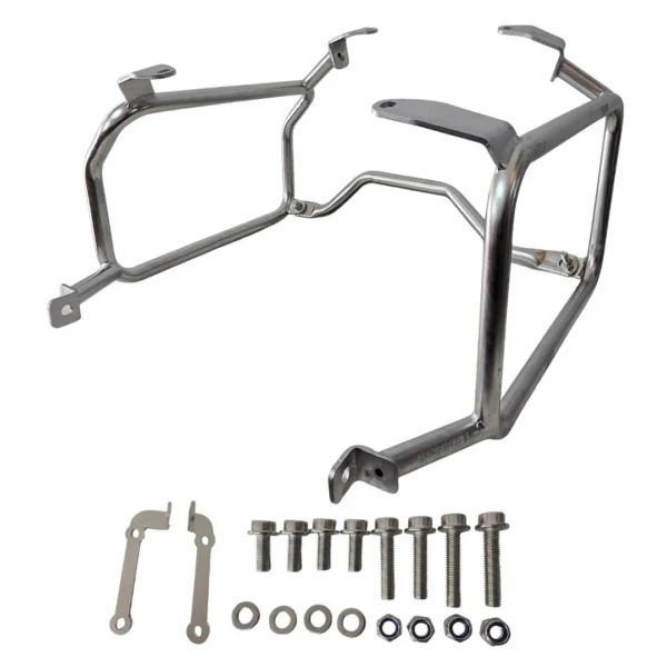 Maletas laterales aluminio BMW 12001250 SOYRUTA (4) PACK Maletas laterales 88L + Top case 45L + Anclajes aluminio BMW 1200/1250 Gris