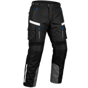 Pantalones de moto bicapa Negro Gris AZ ZQS2