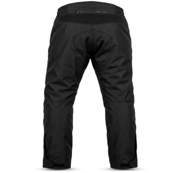 Pantalones de moto bicapa impermeables Negro ZQSD