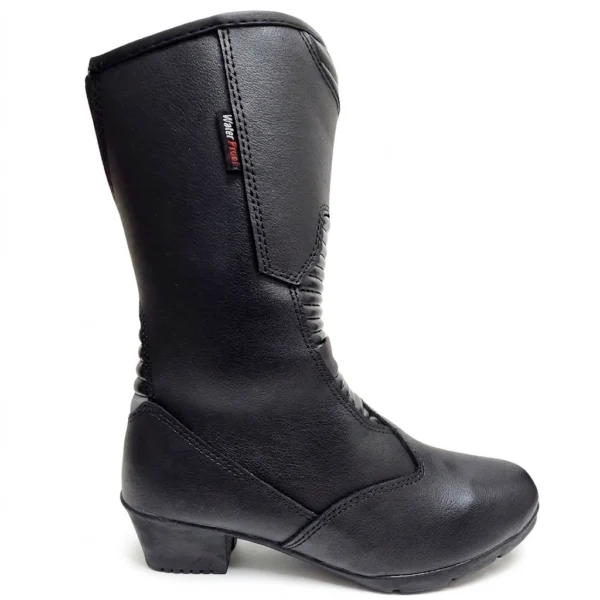 Botas de Moto Mujer Cuero Impermeable SR42