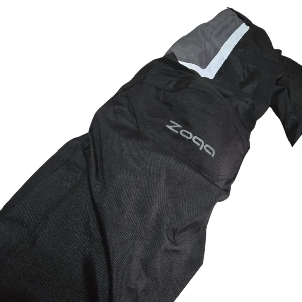 Pantalones de moto bicapa Negro Gris ZQS