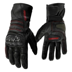 Guantes de Moto Armad Gear Mike Touch Cuero Largo SOYRUTA (1) Guantes de Moto Armad Gear Mike Touch Cuero Largo
