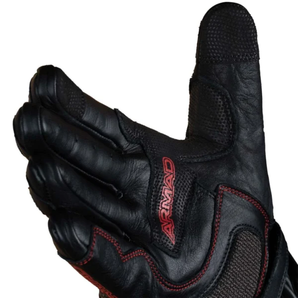 Guantes de Moto Armad Gear Mike Touch Cuero Largo SOYRUTA (2) Guantes de Moto Armad Gear Mike Touch Cuero Largo