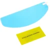 Lámina Antilluvia para Visor de Casco Moto 24,5 x 10 cm SOYRUTA (10) Mica De Casco Anti-empañante Transparente de Casco Moto 24,5 x 9 cm