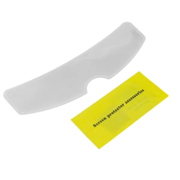 Lámina Antilluvia para Visor de Casco Moto SOYRUTA (2) Mica De Casco Anti-empañante Transparente de Casco Moto 24,5 x 7 cm