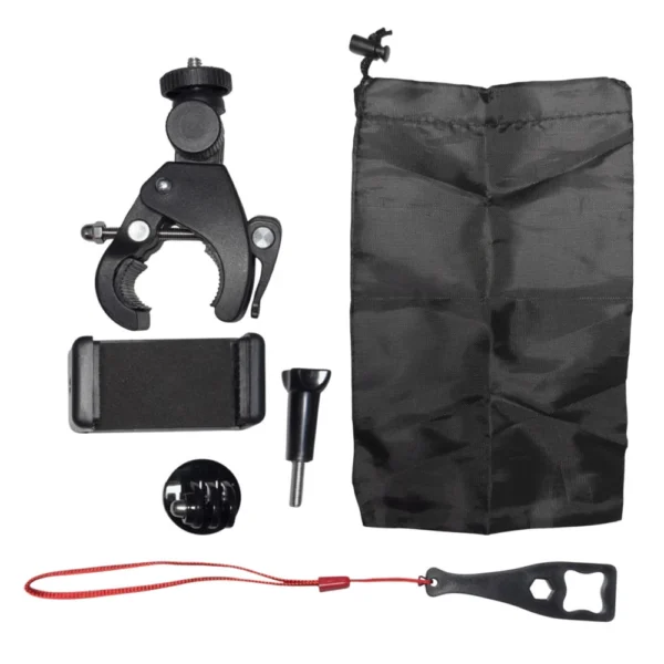 Set de Accesorios para Cámaras de Acción X-56B para Moto Bicicleta SOYRUTA (1) Set de Accesorios para Cámaras de Acción X-56B para Moto Bicicleta