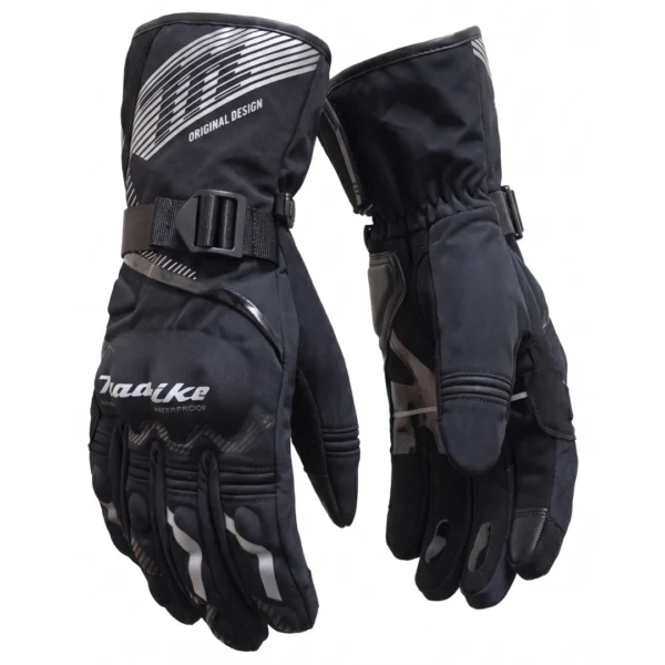 Guantes de Moto Invierno MADBIKE NEGRO