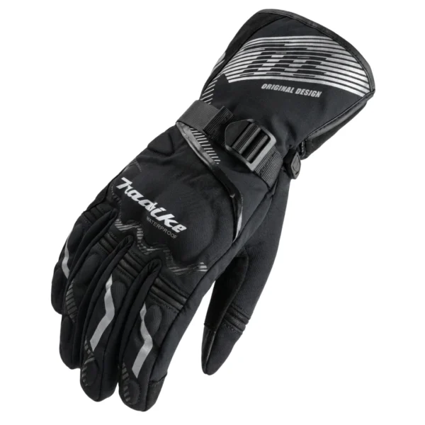 Guantes de Moto Invierno MADBIKE NEGRO