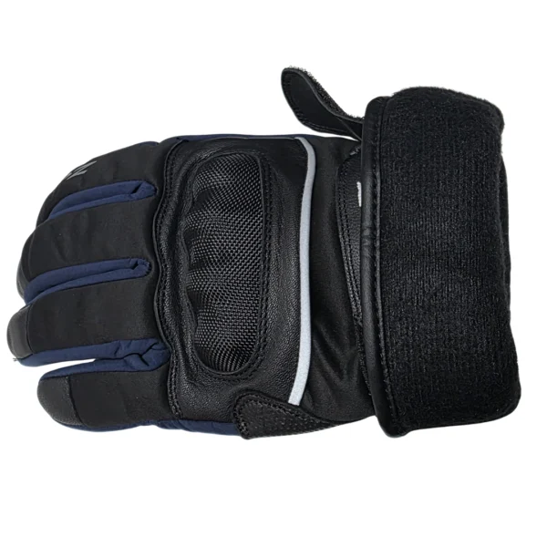 Guantes de Moto Invierno ZQ Touch Azul SOYRUTA (1) Guantes de Moto Invierno ZQ Touch Azul