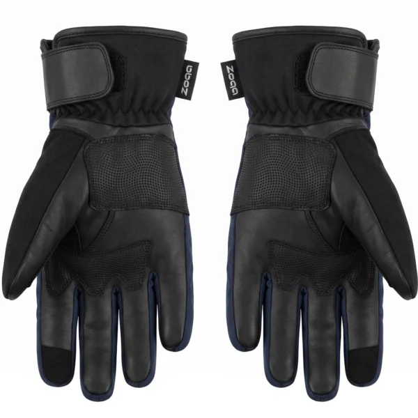 Guantes de Moto Invierno ZQ Touch Azul SOYRUTA (3) Guantes de Moto Invierno ZQ Touch Azul