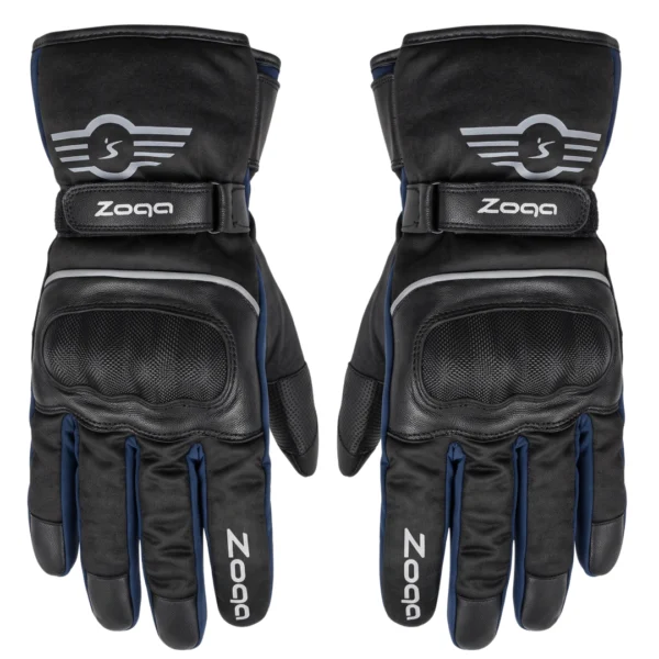 Guantes de Moto Invierno ZQ Touch Azul SOYRUTA (4) Guantes de Moto Invierno ZQ Touch Azul
