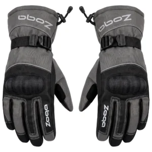 Guantes de Moto Invierno ZQ Touch Thinsulate Gris