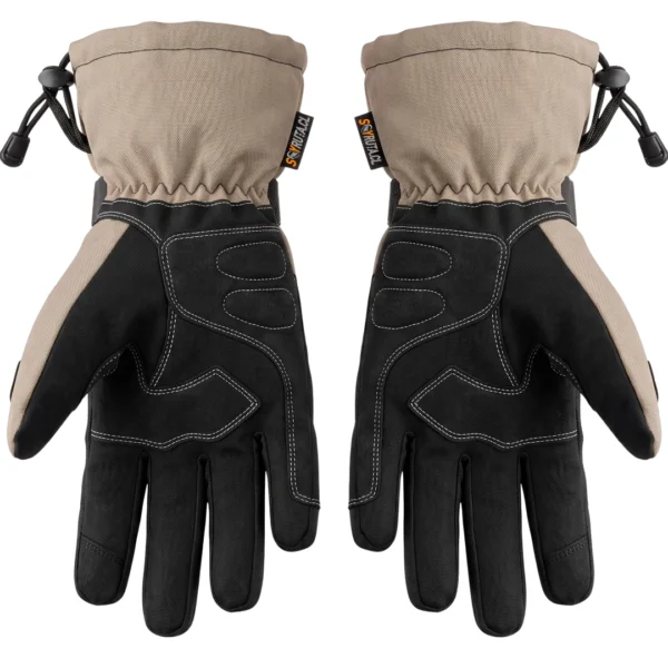 Guantes de Moto Invierno ZQ Touch Thinsulate Cafe